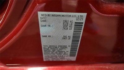 2024 Nissan Altima 2.5 SV