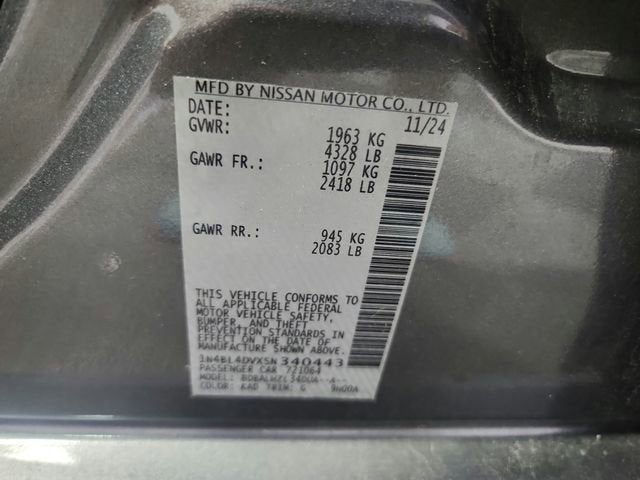 2025 Nissan Altima SV