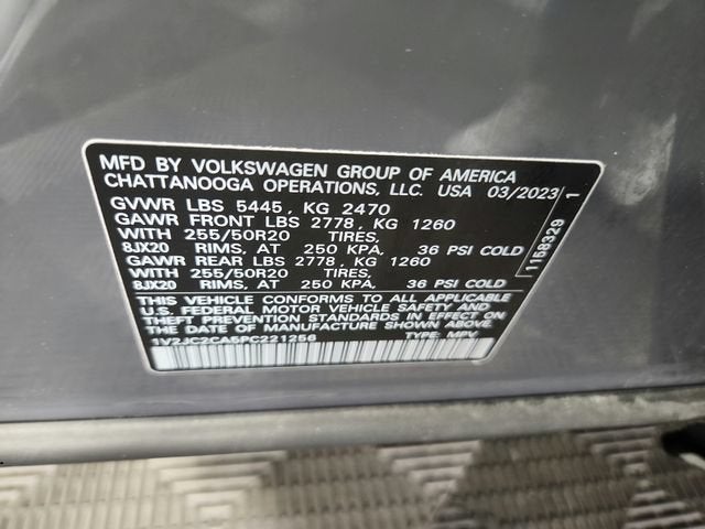 2023 Volkswagen Atlas Cross Sport 2.0T SE w/Technology