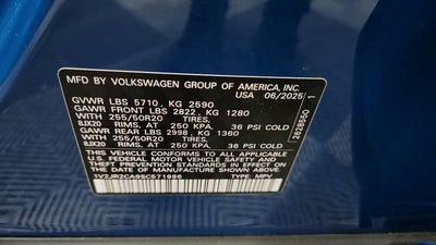 2025 Volkswagen Atlas 2.0T SE w/Technology