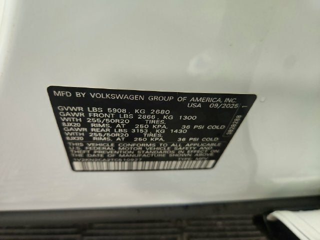 2026 Volkswagen Atlas 2.0T SE w/Technology