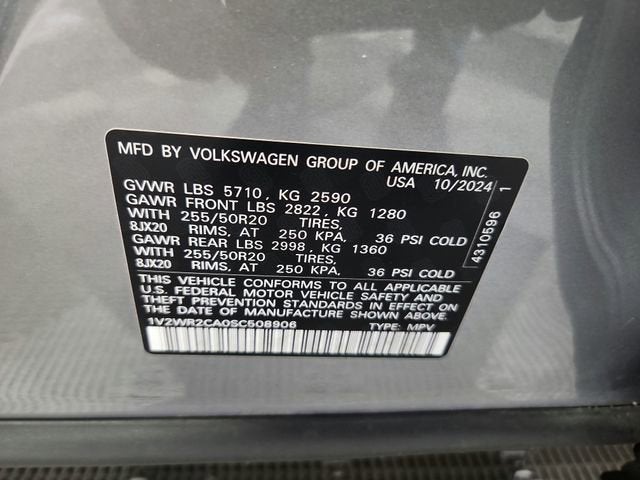 2025 Volkswagen Atlas 2.0T SE w/Technology