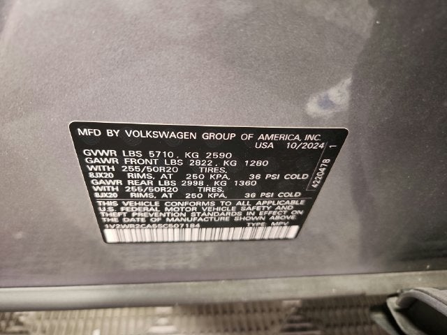 2025 Volkswagen Atlas 2.0T SE w/Technology