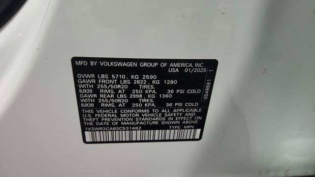 2025 Volkswagen Atlas 2.0T SE w/Technology