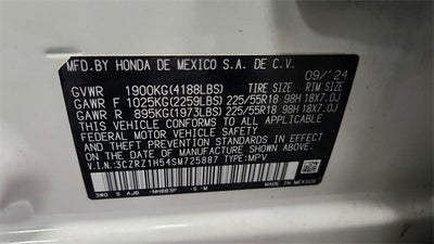 2025 Honda HR-V Sport