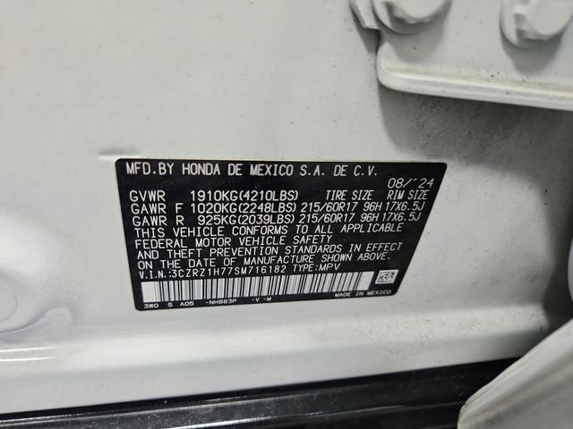 2025 Honda HR-V EX-L
