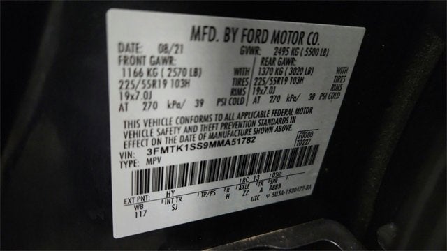 2021 Ford Mustang Mach-E Select