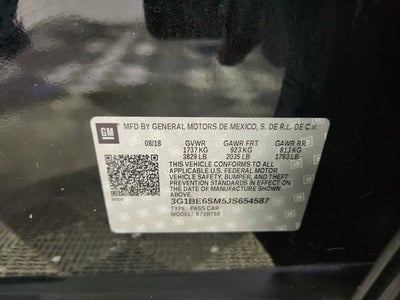 2018 Chevrolet Cruze LT