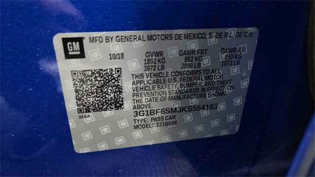 2019 Chevrolet Cruze Premier