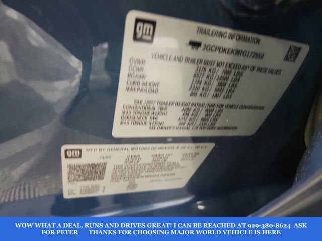 2024 Chevrolet Silverado 1500 LT (2FL)