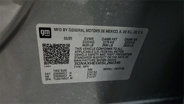 2025 Chevrolet Equinox LT