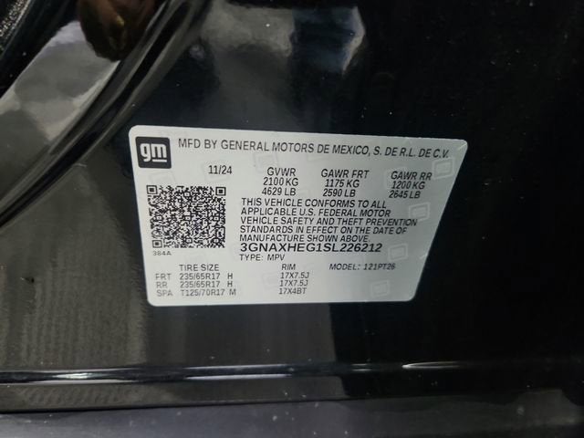 2025 Chevrolet Equinox LT