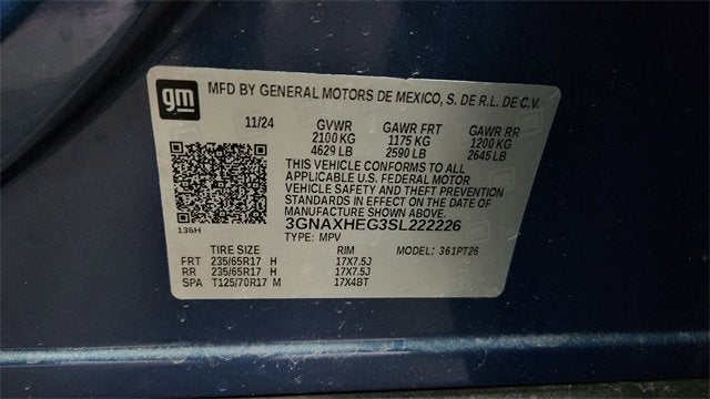 2025 Chevrolet Equinox LT