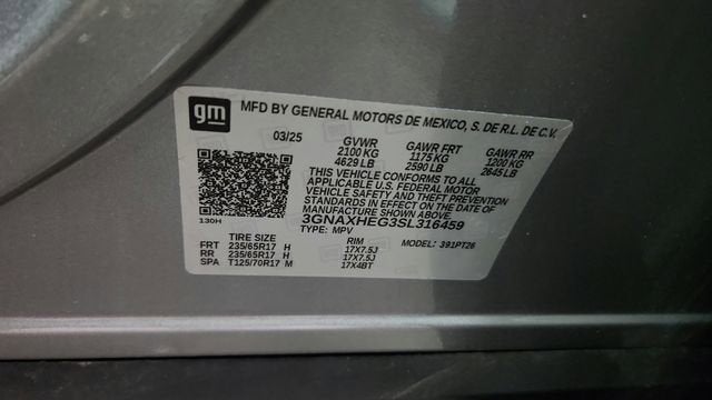 2025 Chevrolet Equinox LT