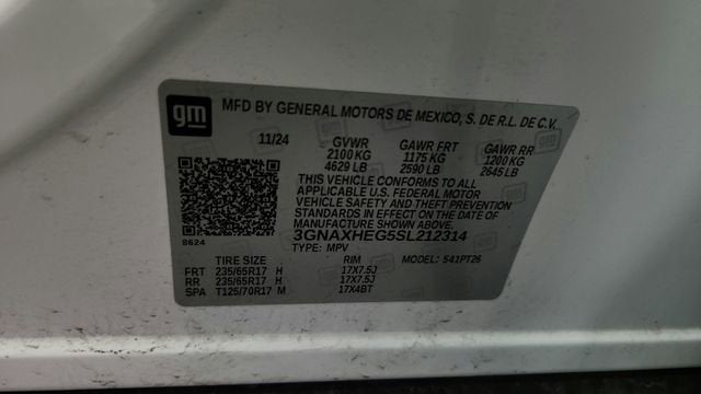 2025 Chevrolet Equinox LT