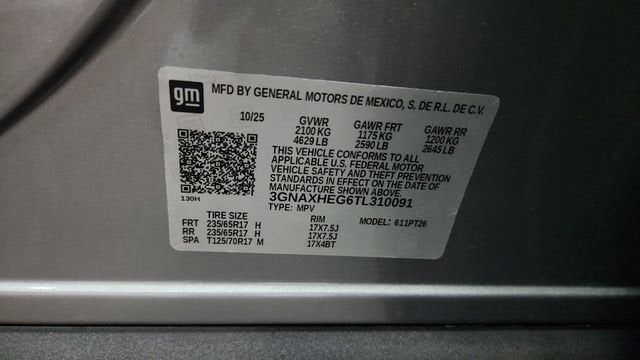 2026 Chevrolet Equinox LT