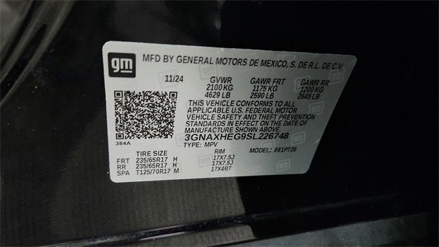 2025 Chevrolet Equinox LT