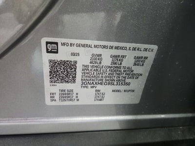 2025 Chevrolet Equinox LT