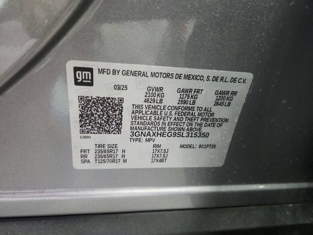 2025 Chevrolet Equinox LT