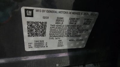 2019 Chevrolet Equinox LT