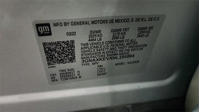 2022 Chevrolet Equinox LT