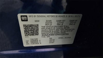 2022 Chevrolet Equinox RS