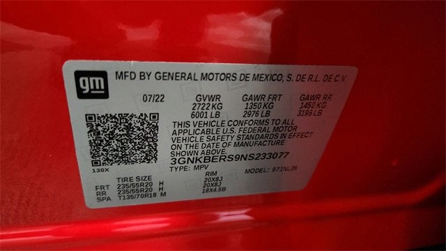 2022 Chevrolet Blazer RS