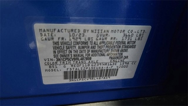 2024 Nissan Kicks SV