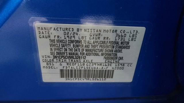 2024 Nissan Kicks SV