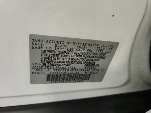 2022 Nissan Kicks SV