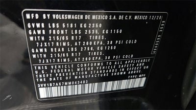 2021 Volkswagen Tiguan S