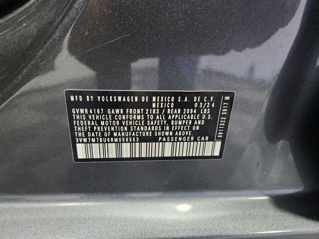 2024 Volkswagen Jetta SE