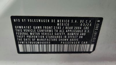 2025 Volkswagen Jetta SE