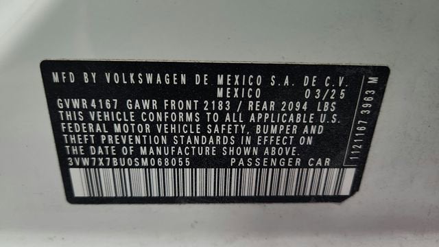 2025 Volkswagen Jetta SE