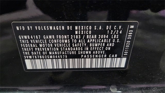 2025 Volkswagen Jetta SE