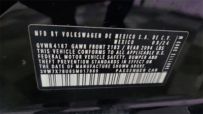 2025 Volkswagen Jetta SE