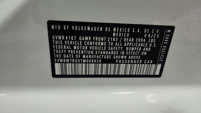 2026 Volkswagen Jetta Sport