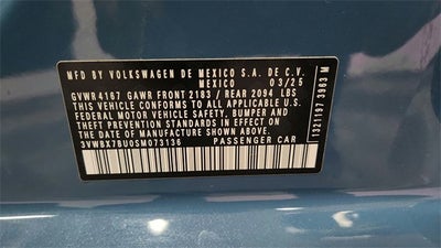 2025 Volkswagen Jetta Sport