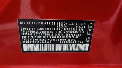 2025 Volkswagen Jetta Sport