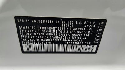 2025 Volkswagen Jetta Sport