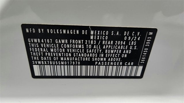 2025 Volkswagen Jetta Sport