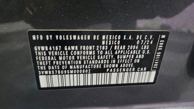2025 Volkswagen Jetta Sport
