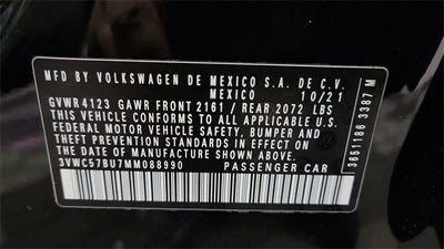 2021 Volkswagen Jetta S