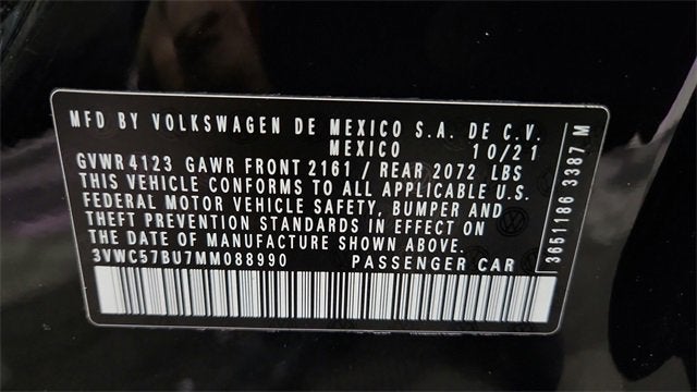 2021 Volkswagen Jetta S