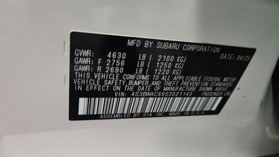 2025 Subaru Legacy Premium