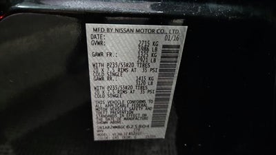 2016 Nissan Pathfinder Platinum