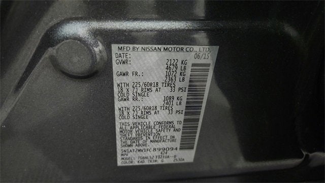 2015 Nissan Rogue SL