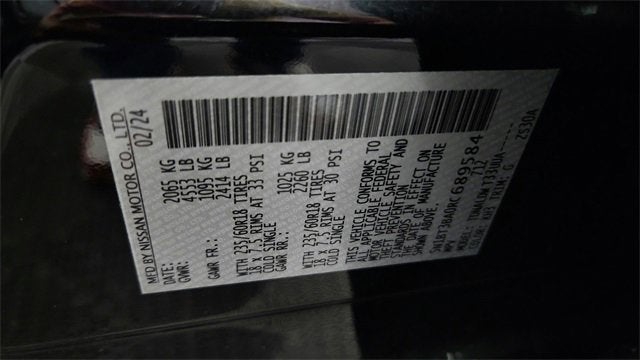 2024 Nissan Rogue SV