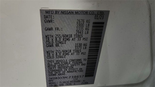 2023 Nissan Pathfinder SL