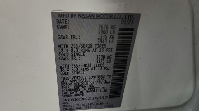 2023 Nissan Pathfinder SL